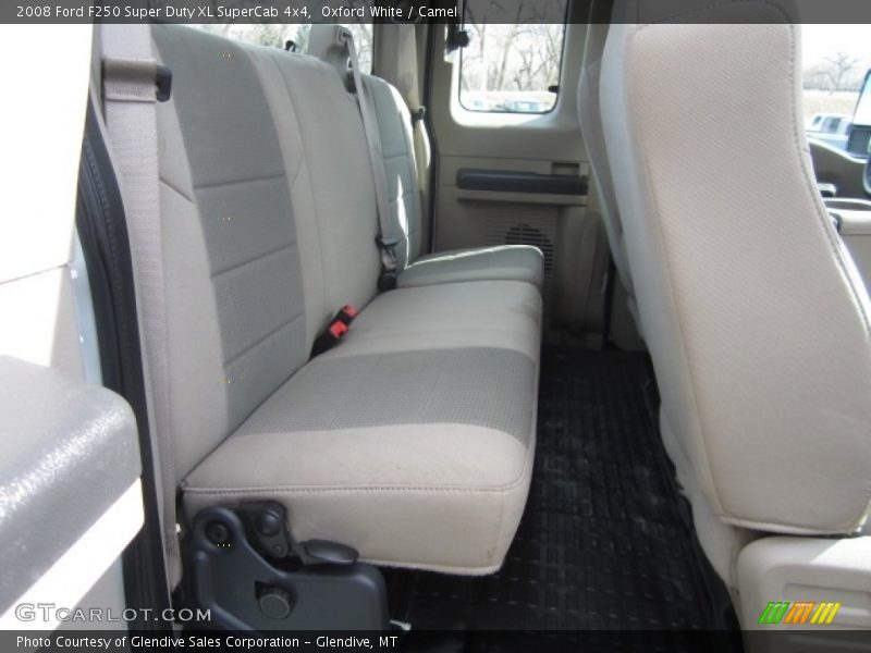 Oxford White / Camel 2008 Ford F250 Super Duty XL SuperCab 4x4