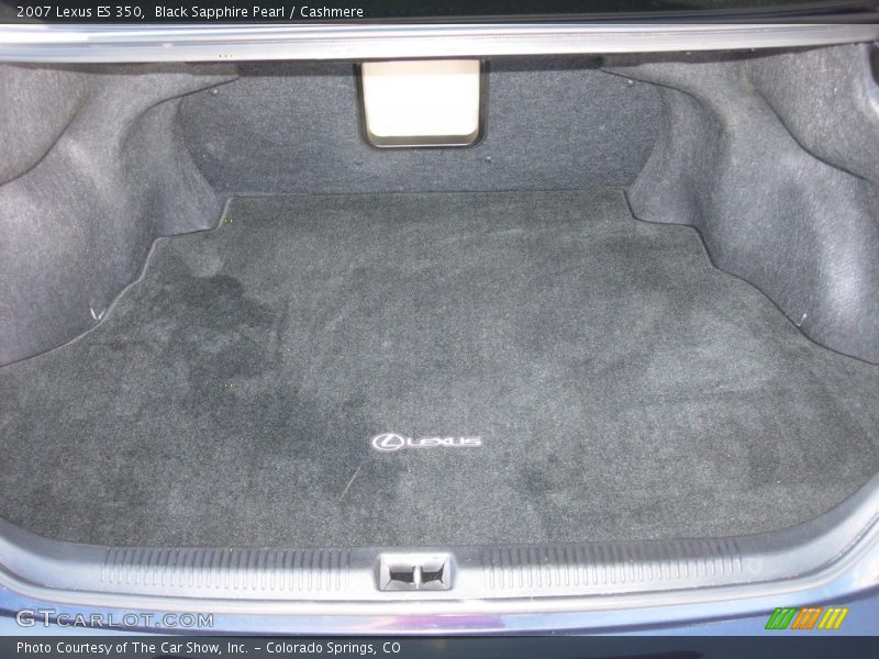 Black Sapphire Pearl / Cashmere 2007 Lexus ES 350