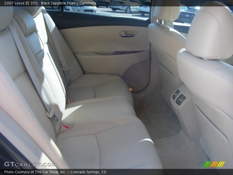 Black Sapphire Pearl / Cashmere 2007 Lexus ES 350