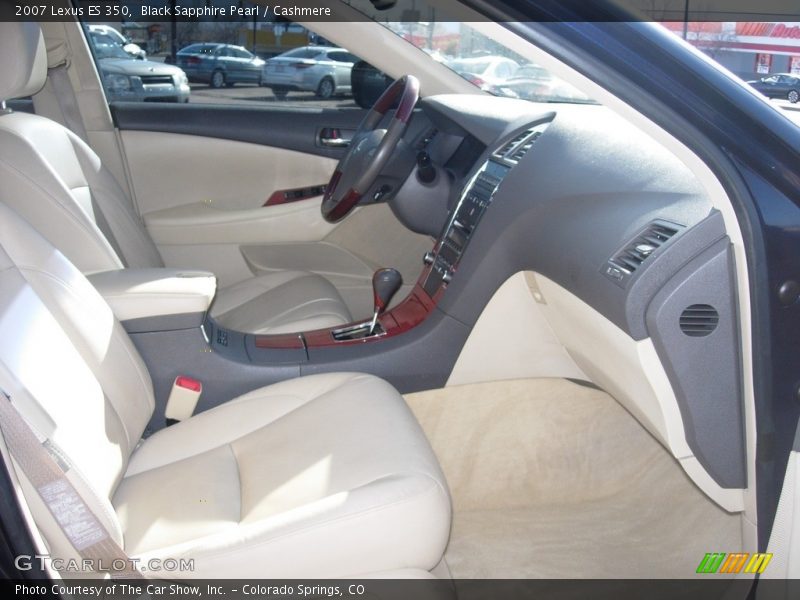 Black Sapphire Pearl / Cashmere 2007 Lexus ES 350