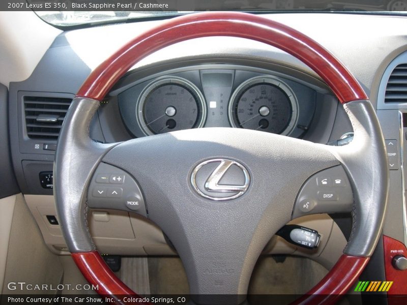 Black Sapphire Pearl / Cashmere 2007 Lexus ES 350