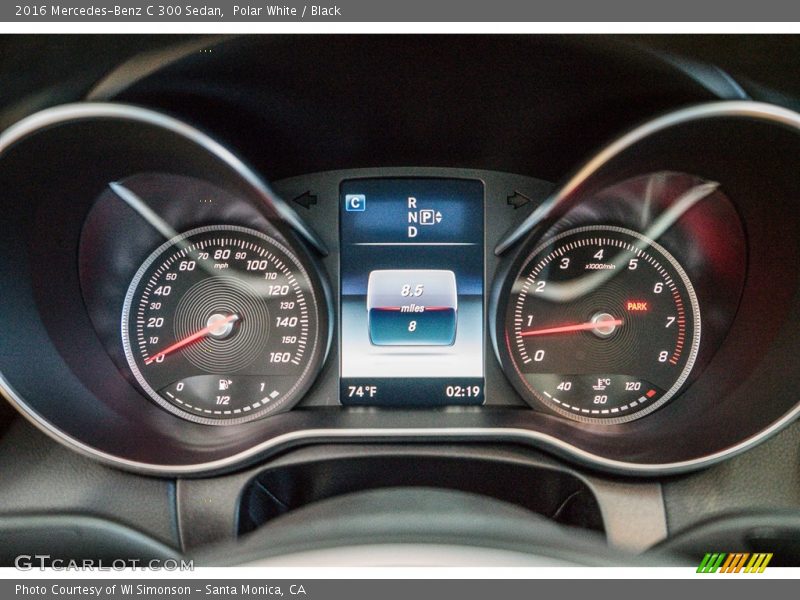 Polar White / Black 2016 Mercedes-Benz C 300 Sedan