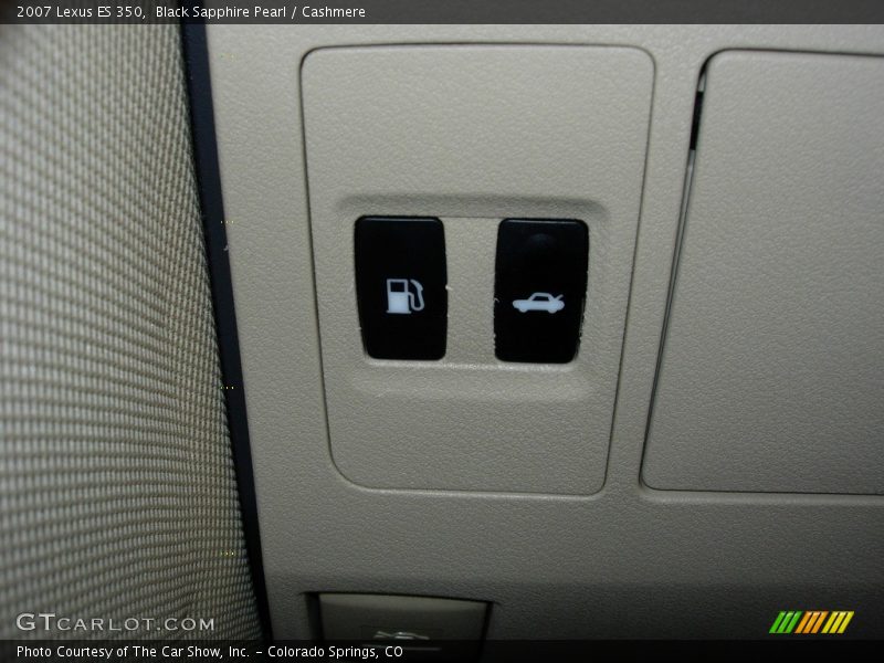 Black Sapphire Pearl / Cashmere 2007 Lexus ES 350