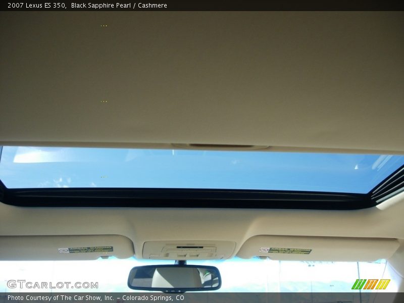 Black Sapphire Pearl / Cashmere 2007 Lexus ES 350