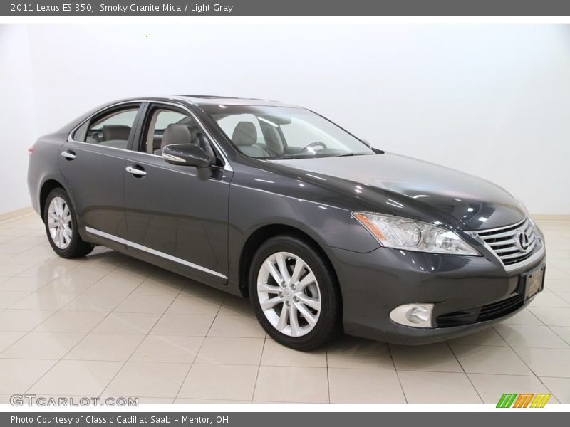 Smoky Granite Mica / Light Gray 2011 Lexus ES 350