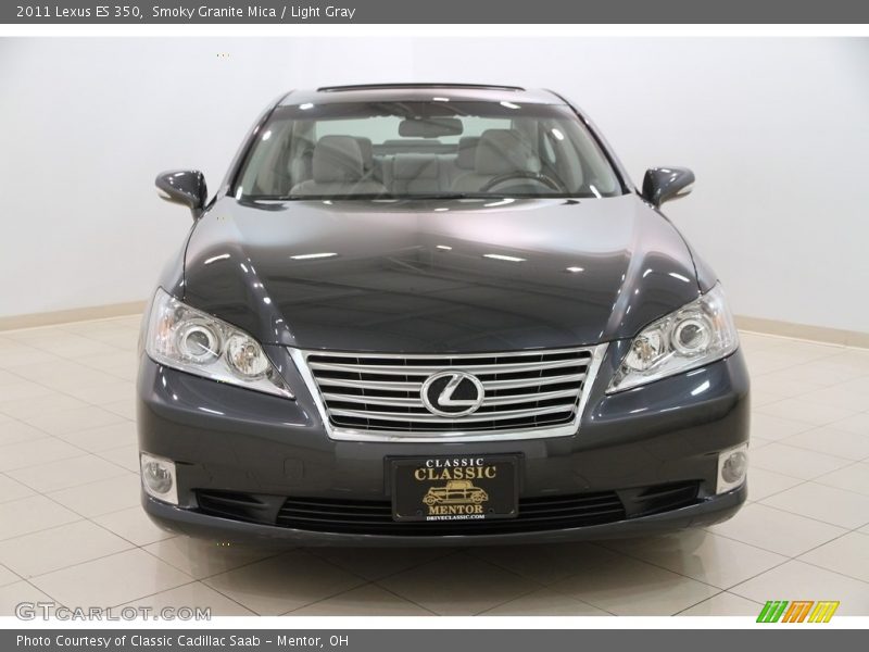 Smoky Granite Mica / Light Gray 2011 Lexus ES 350