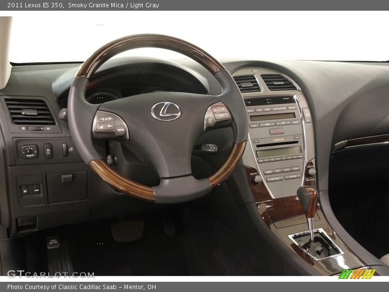 Smoky Granite Mica / Light Gray 2011 Lexus ES 350