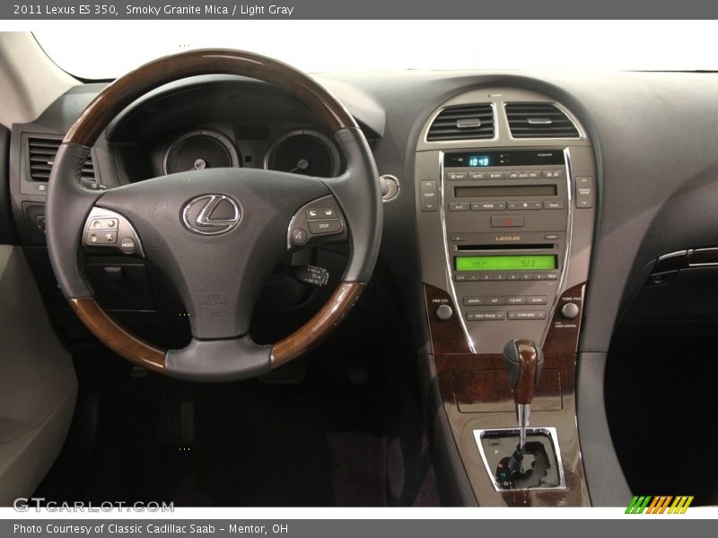 Smoky Granite Mica / Light Gray 2011 Lexus ES 350