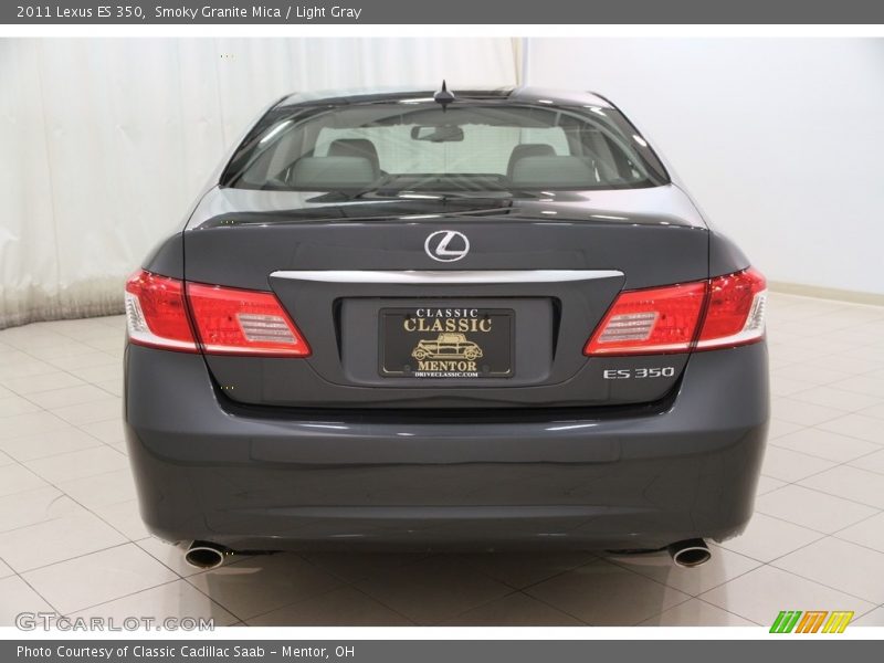 Smoky Granite Mica / Light Gray 2011 Lexus ES 350