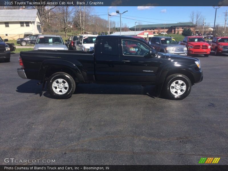 Black / Graphite 2015 Toyota Tacoma V6 Access Cab 4x4