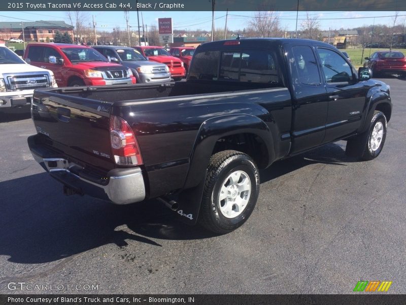 Black / Graphite 2015 Toyota Tacoma V6 Access Cab 4x4