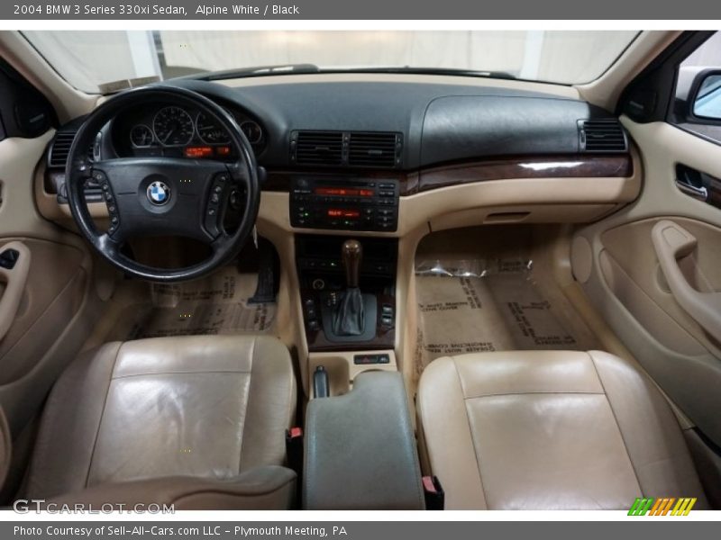 Alpine White / Black 2004 BMW 3 Series 330xi Sedan