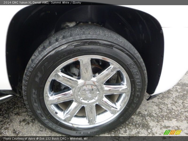 Summit White / Ebony 2014 GMC Yukon XL Denali AWD