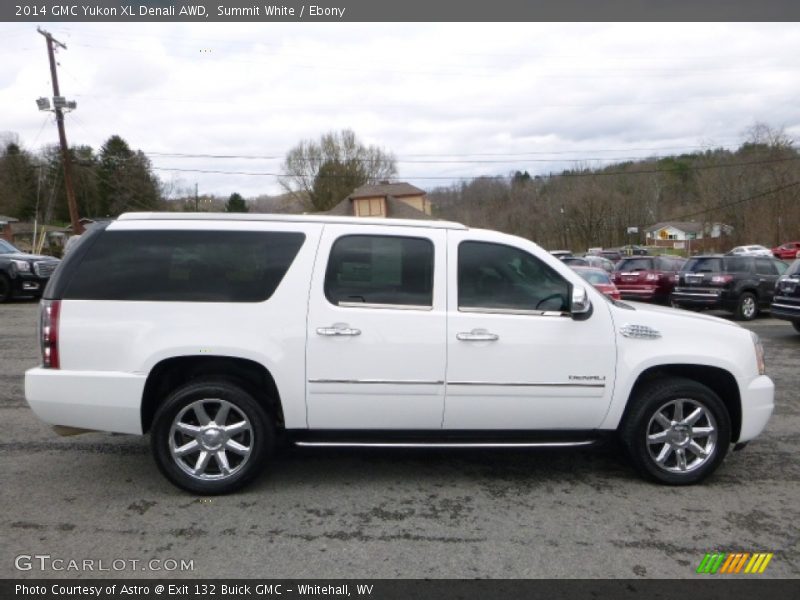 Summit White / Ebony 2014 GMC Yukon XL Denali AWD