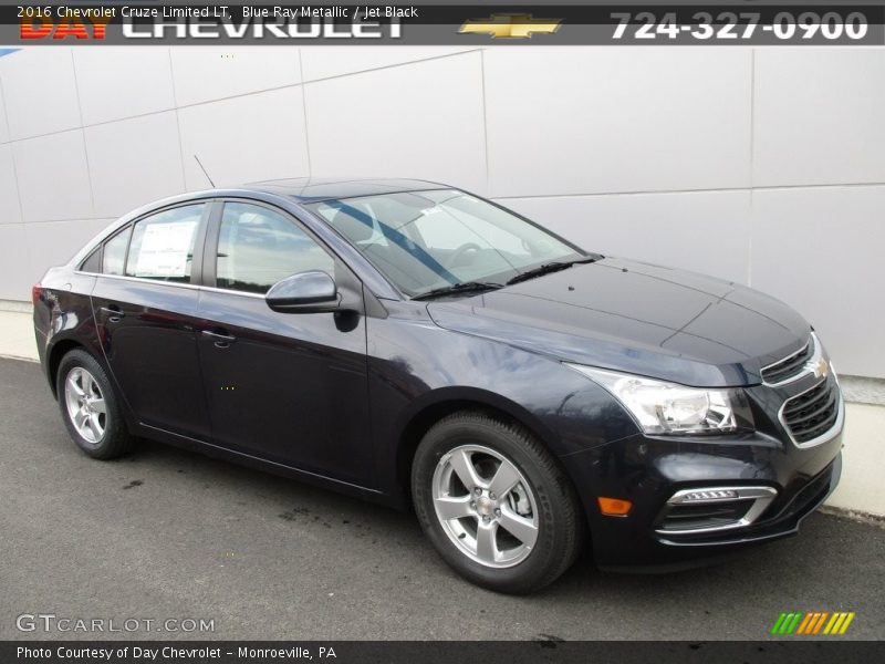 Blue Ray Metallic / Jet Black 2016 Chevrolet Cruze Limited LT