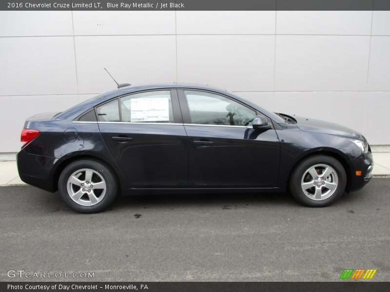 Blue Ray Metallic / Jet Black 2016 Chevrolet Cruze Limited LT