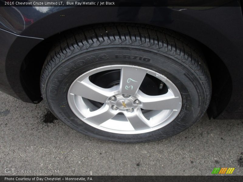 Blue Ray Metallic / Jet Black 2016 Chevrolet Cruze Limited LT