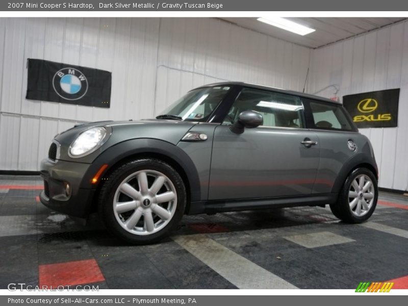 Dark Silver Metallic / Gravity Tuscan Beige 2007 Mini Cooper S Hardtop