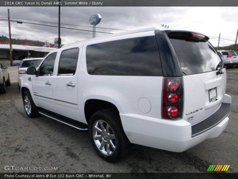 Summit White / Ebony 2014 GMC Yukon XL Denali AWD