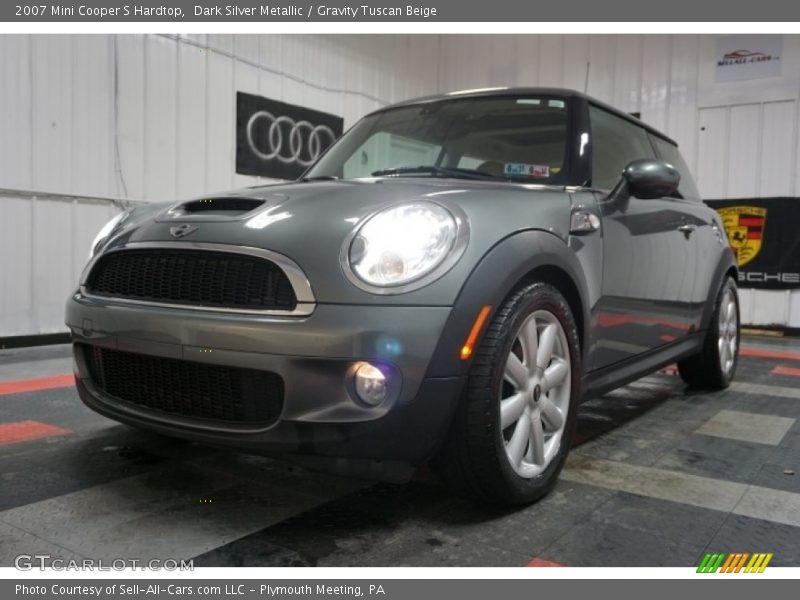 Dark Silver Metallic / Gravity Tuscan Beige 2007 Mini Cooper S Hardtop