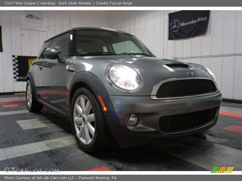 Dark Silver Metallic / Gravity Tuscan Beige 2007 Mini Cooper S Hardtop