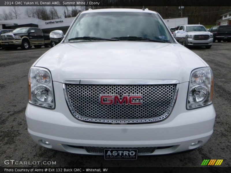 Summit White / Ebony 2014 GMC Yukon XL Denali AWD