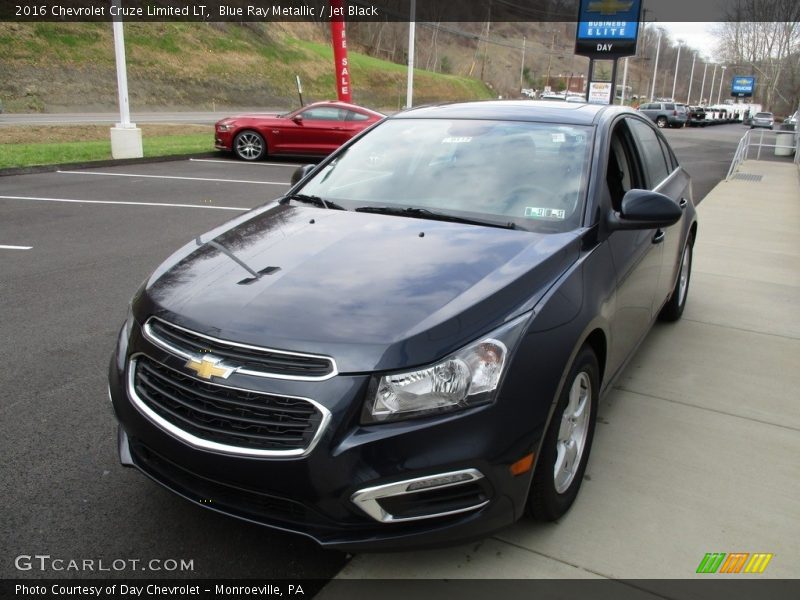 Blue Ray Metallic / Jet Black 2016 Chevrolet Cruze Limited LT