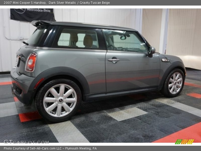Dark Silver Metallic / Gravity Tuscan Beige 2007 Mini Cooper S Hardtop