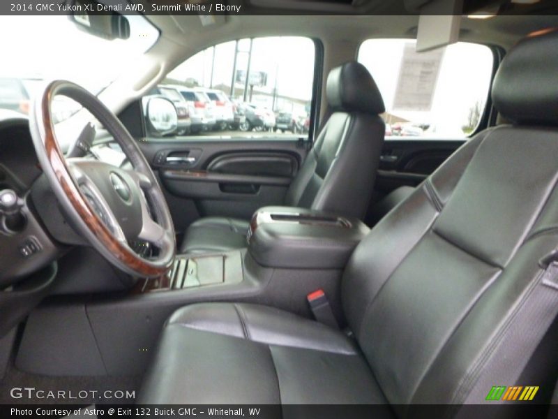 Summit White / Ebony 2014 GMC Yukon XL Denali AWD