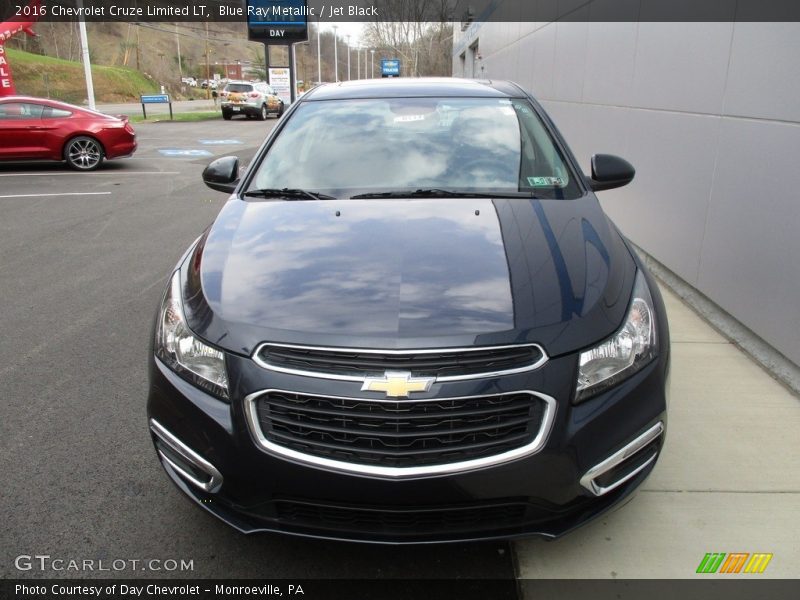 Blue Ray Metallic / Jet Black 2016 Chevrolet Cruze Limited LT