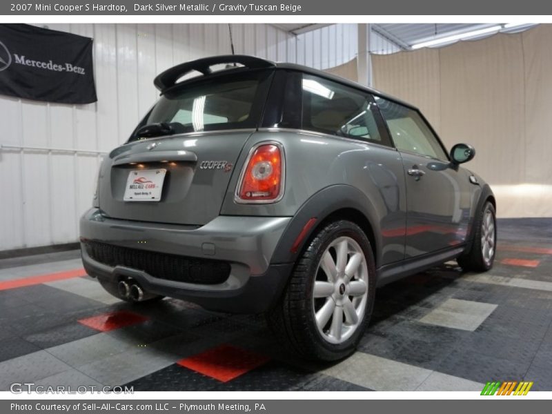 Dark Silver Metallic / Gravity Tuscan Beige 2007 Mini Cooper S Hardtop