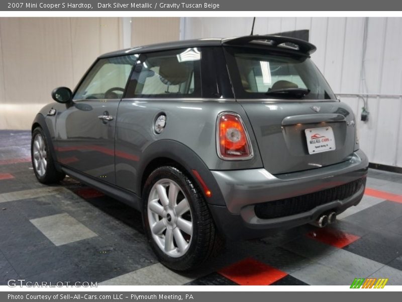 Dark Silver Metallic / Gravity Tuscan Beige 2007 Mini Cooper S Hardtop