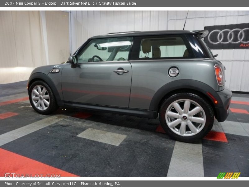 Dark Silver Metallic / Gravity Tuscan Beige 2007 Mini Cooper S Hardtop