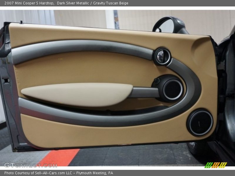 Dark Silver Metallic / Gravity Tuscan Beige 2007 Mini Cooper S Hardtop