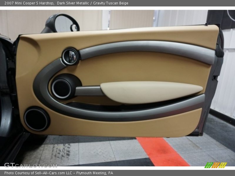 Dark Silver Metallic / Gravity Tuscan Beige 2007 Mini Cooper S Hardtop