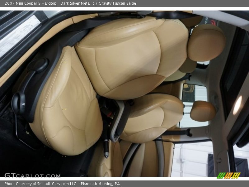 Dark Silver Metallic / Gravity Tuscan Beige 2007 Mini Cooper S Hardtop