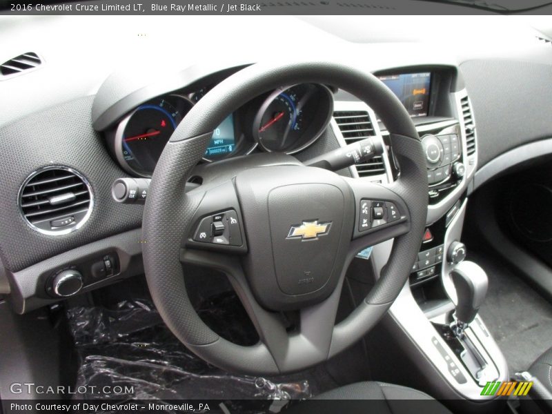 Blue Ray Metallic / Jet Black 2016 Chevrolet Cruze Limited LT