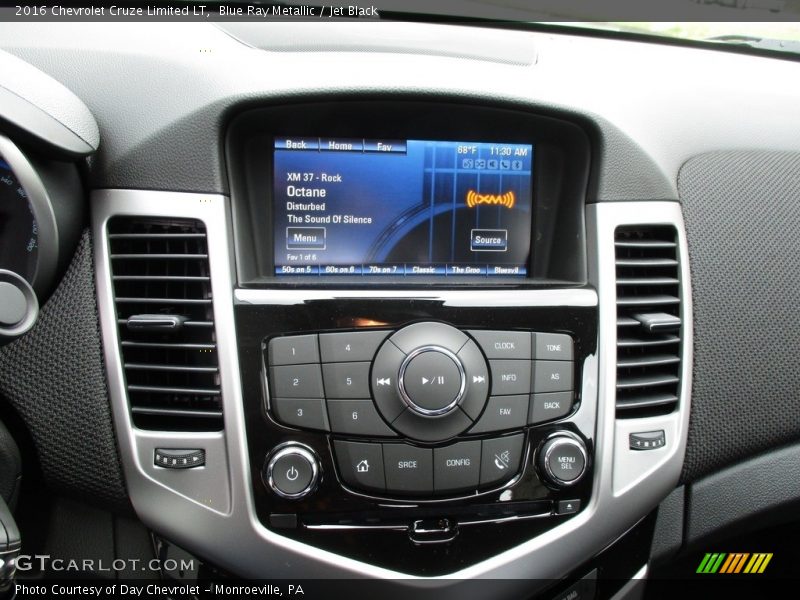 Blue Ray Metallic / Jet Black 2016 Chevrolet Cruze Limited LT