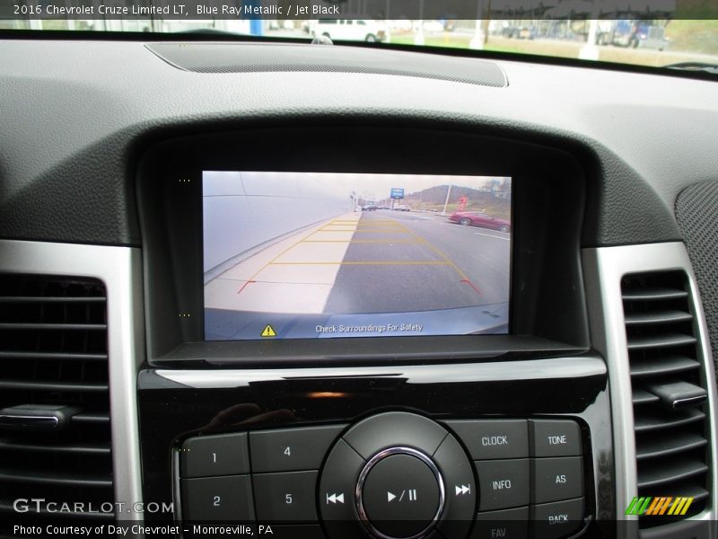 Blue Ray Metallic / Jet Black 2016 Chevrolet Cruze Limited LT