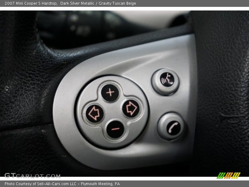 Dark Silver Metallic / Gravity Tuscan Beige 2007 Mini Cooper S Hardtop