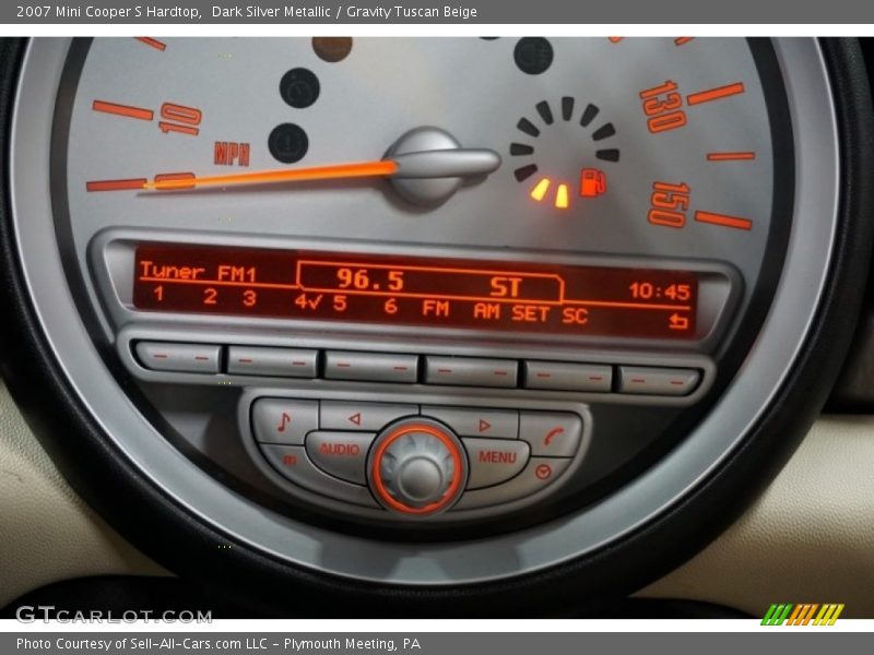 Dark Silver Metallic / Gravity Tuscan Beige 2007 Mini Cooper S Hardtop
