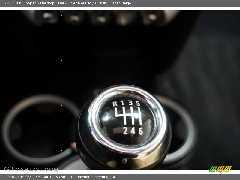 Dark Silver Metallic / Gravity Tuscan Beige 2007 Mini Cooper S Hardtop