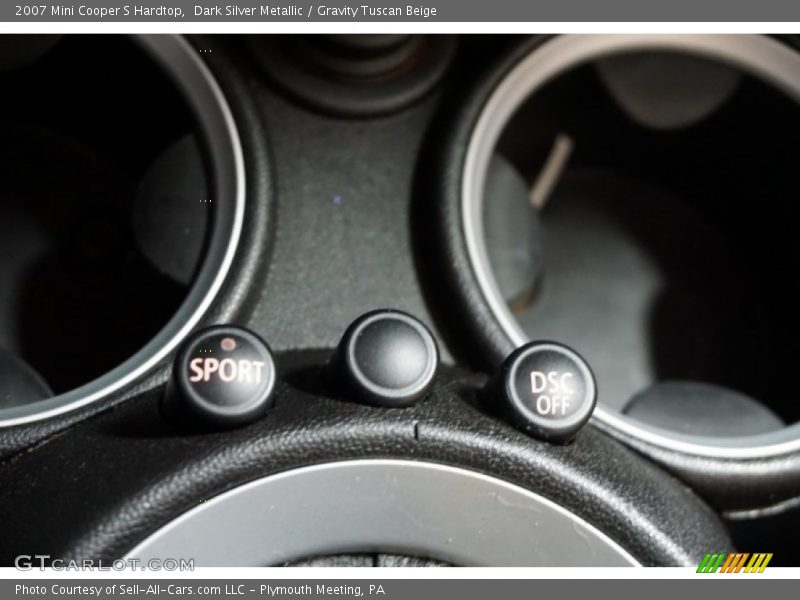 Dark Silver Metallic / Gravity Tuscan Beige 2007 Mini Cooper S Hardtop