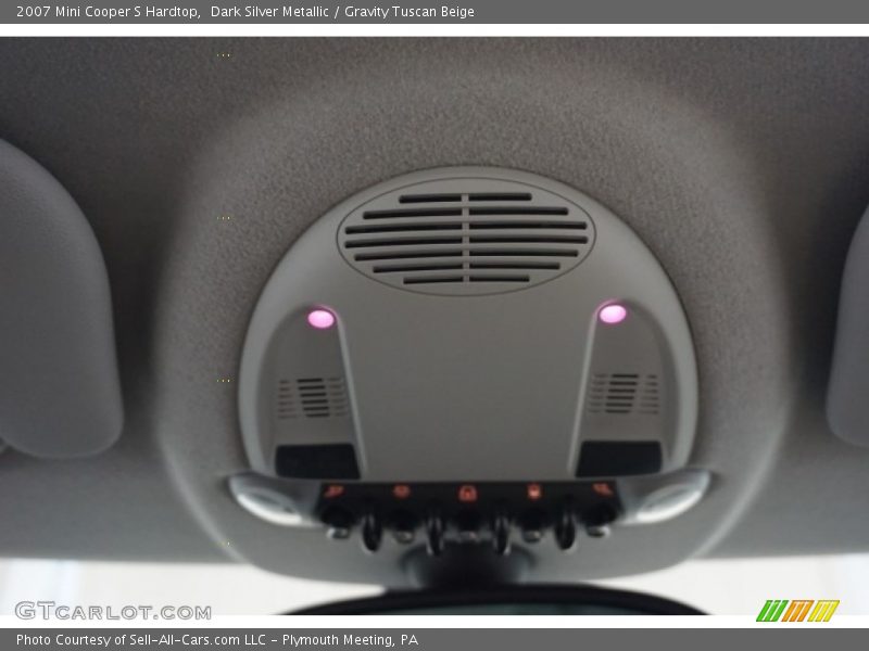 Dark Silver Metallic / Gravity Tuscan Beige 2007 Mini Cooper S Hardtop