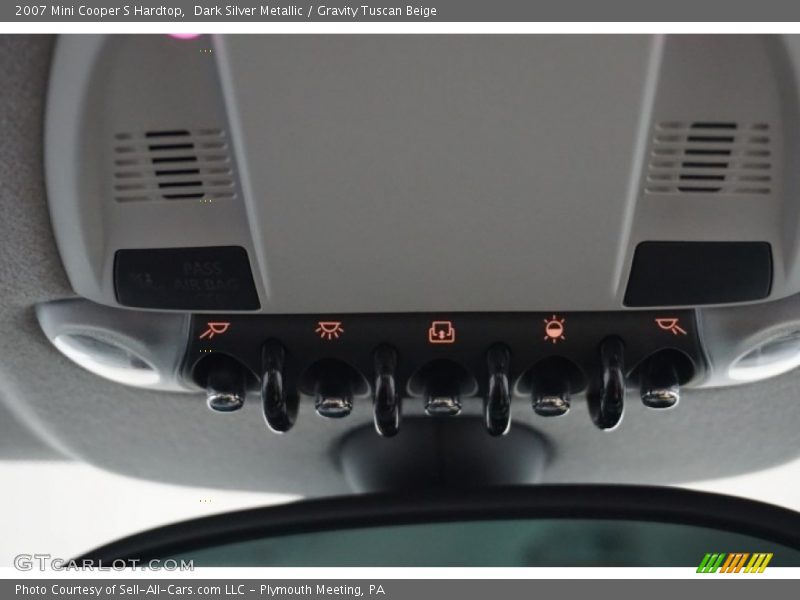 Dark Silver Metallic / Gravity Tuscan Beige 2007 Mini Cooper S Hardtop