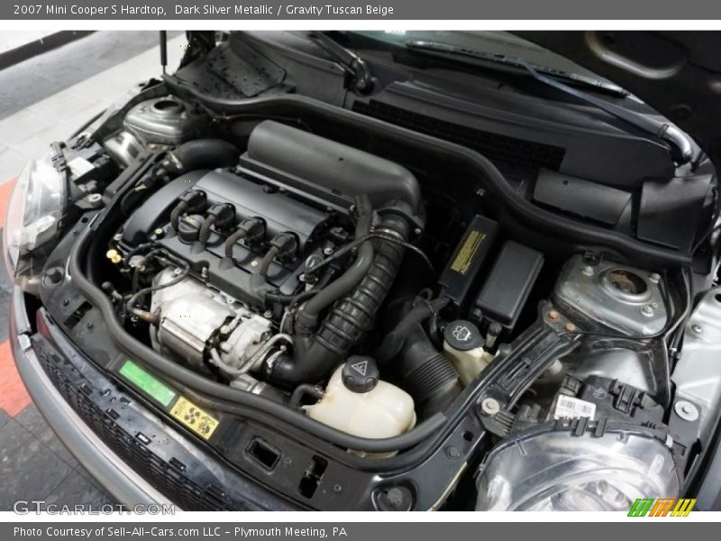 Dark Silver Metallic / Gravity Tuscan Beige 2007 Mini Cooper S Hardtop