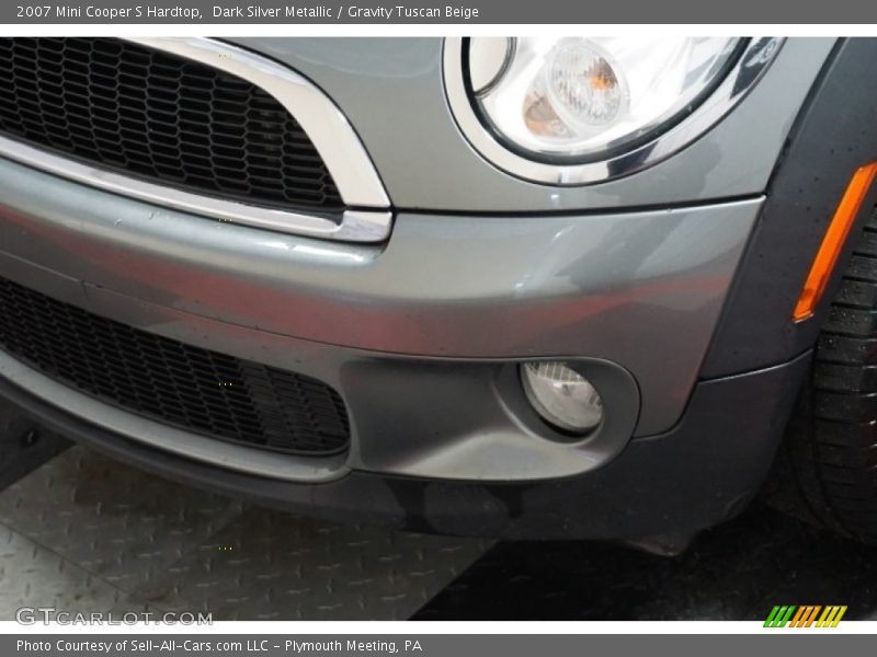 Dark Silver Metallic / Gravity Tuscan Beige 2007 Mini Cooper S Hardtop