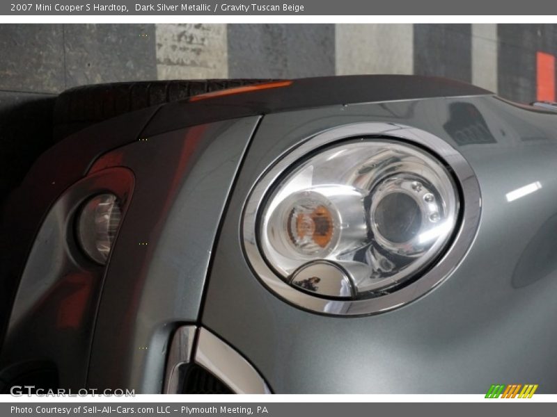 Dark Silver Metallic / Gravity Tuscan Beige 2007 Mini Cooper S Hardtop