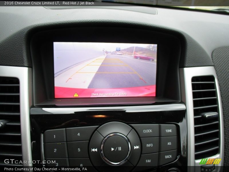 Red Hot / Jet Black 2016 Chevrolet Cruze Limited LT