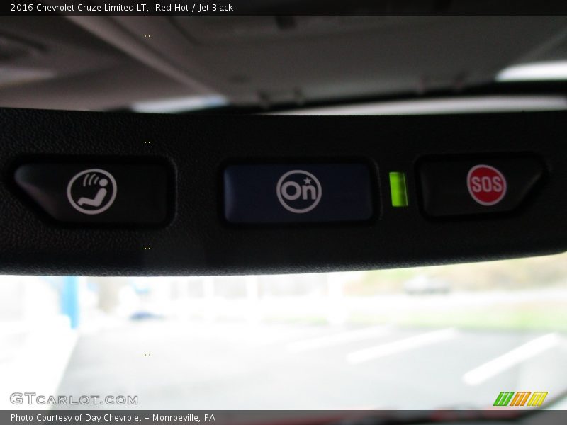 Red Hot / Jet Black 2016 Chevrolet Cruze Limited LT